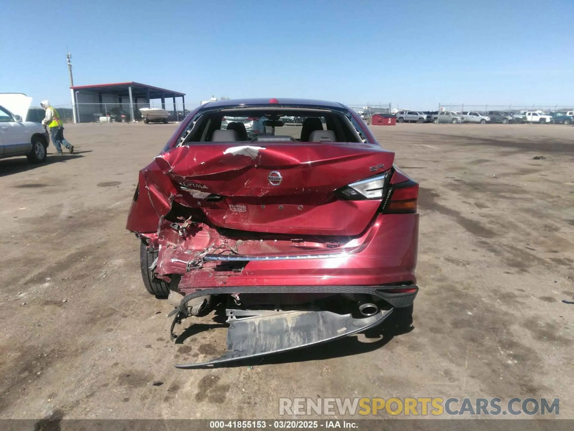 17 fotografías del automóvil dañado 1N4BL4CV3LC254292 NISSAN ALTIMA 2020