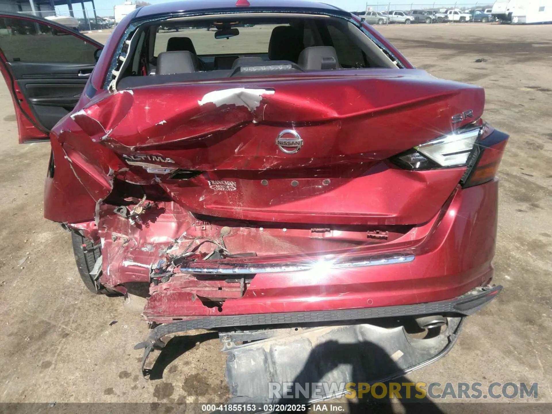6 fotografías del automóvil dañado 1N4BL4CV3LC254292 NISSAN ALTIMA 2020