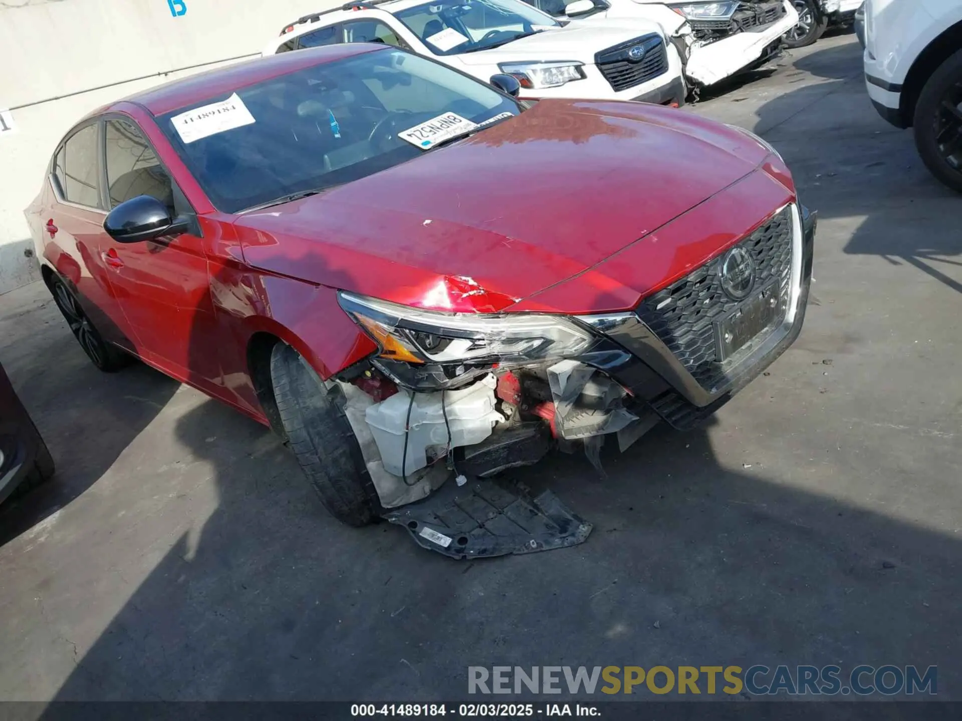 1 fotografías del automóvil dañado 1N4BL4CV3LN311322 NISSAN ALTIMA 2020
