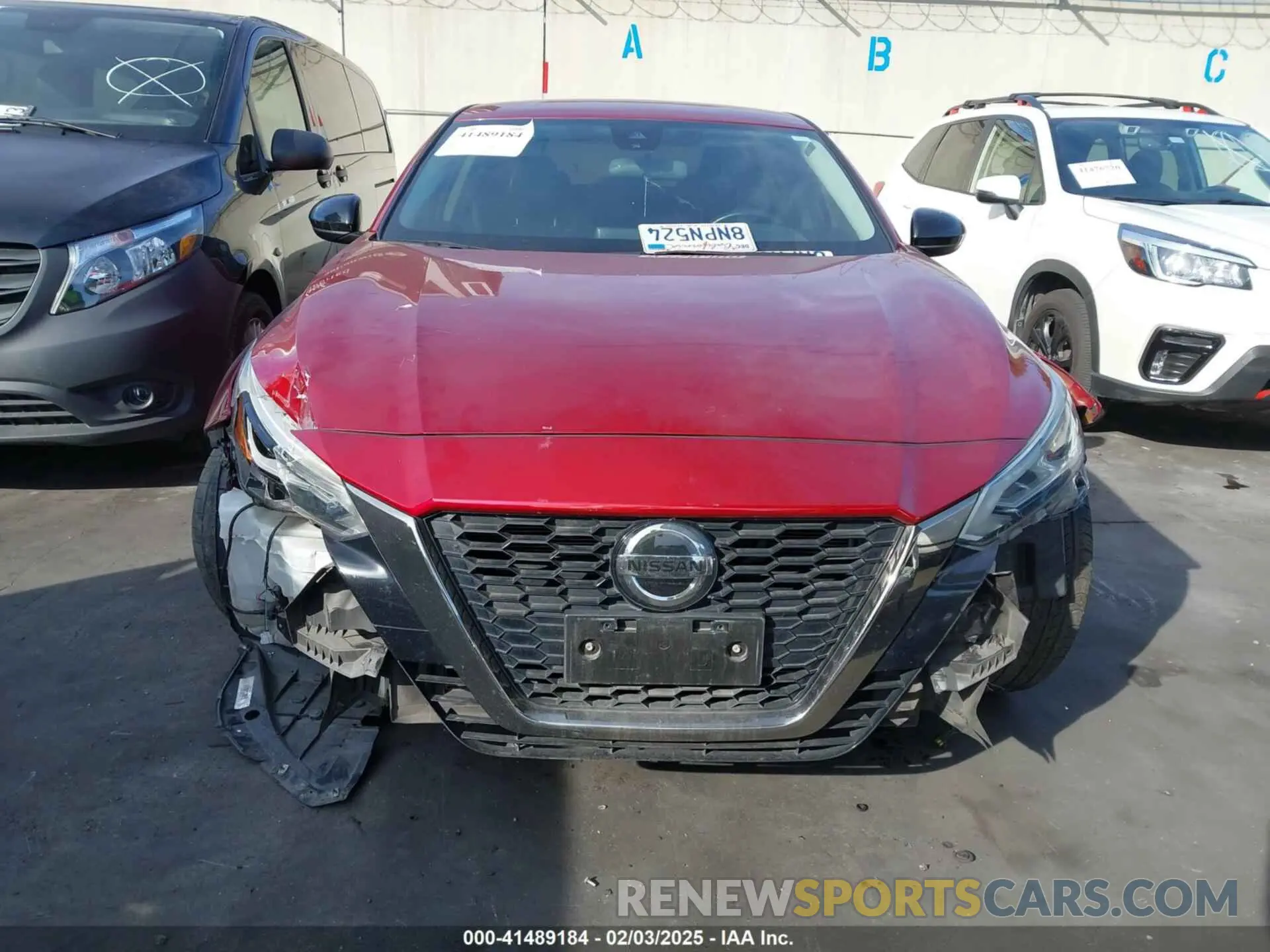 12 fotografías del automóvil dañado 1N4BL4CV3LN311322 NISSAN ALTIMA 2020