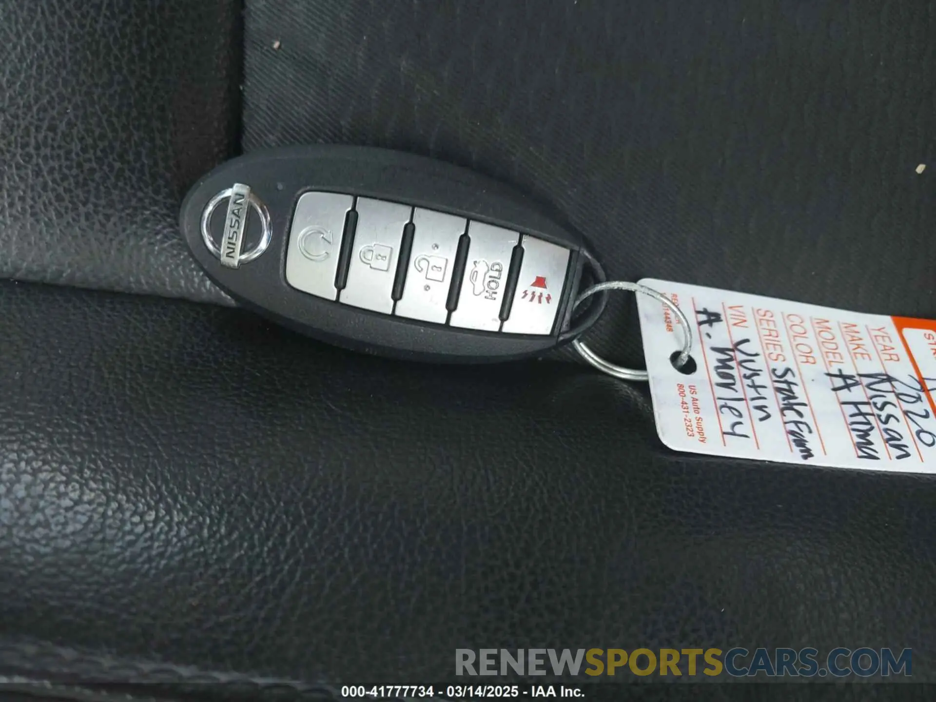 11 fotografías del automóvil dañado 1N4BL4CV4LC165329 NISSAN ALTIMA 2020