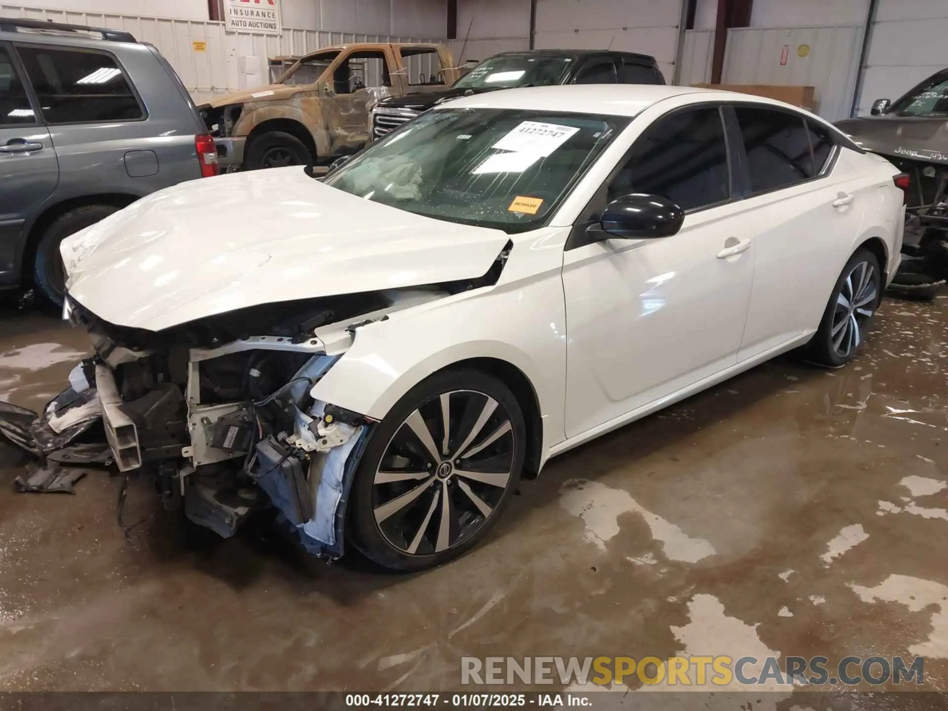 2 fotografías del automóvil dañado 1N4BL4CV4LC283901 NISSAN ALTIMA 2020