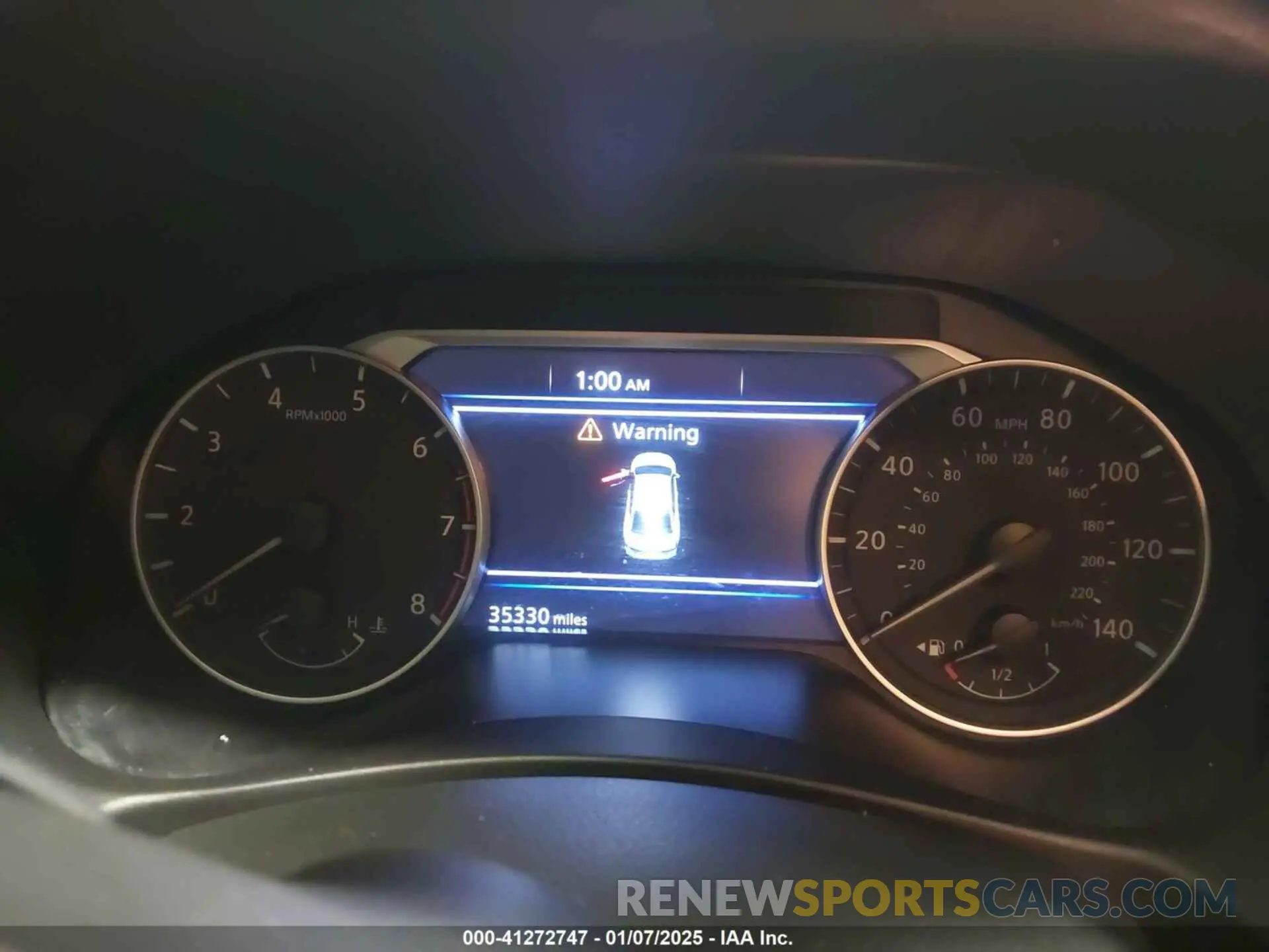 7 fotografías del automóvil dañado 1N4BL4CV4LC283901 NISSAN ALTIMA 2020