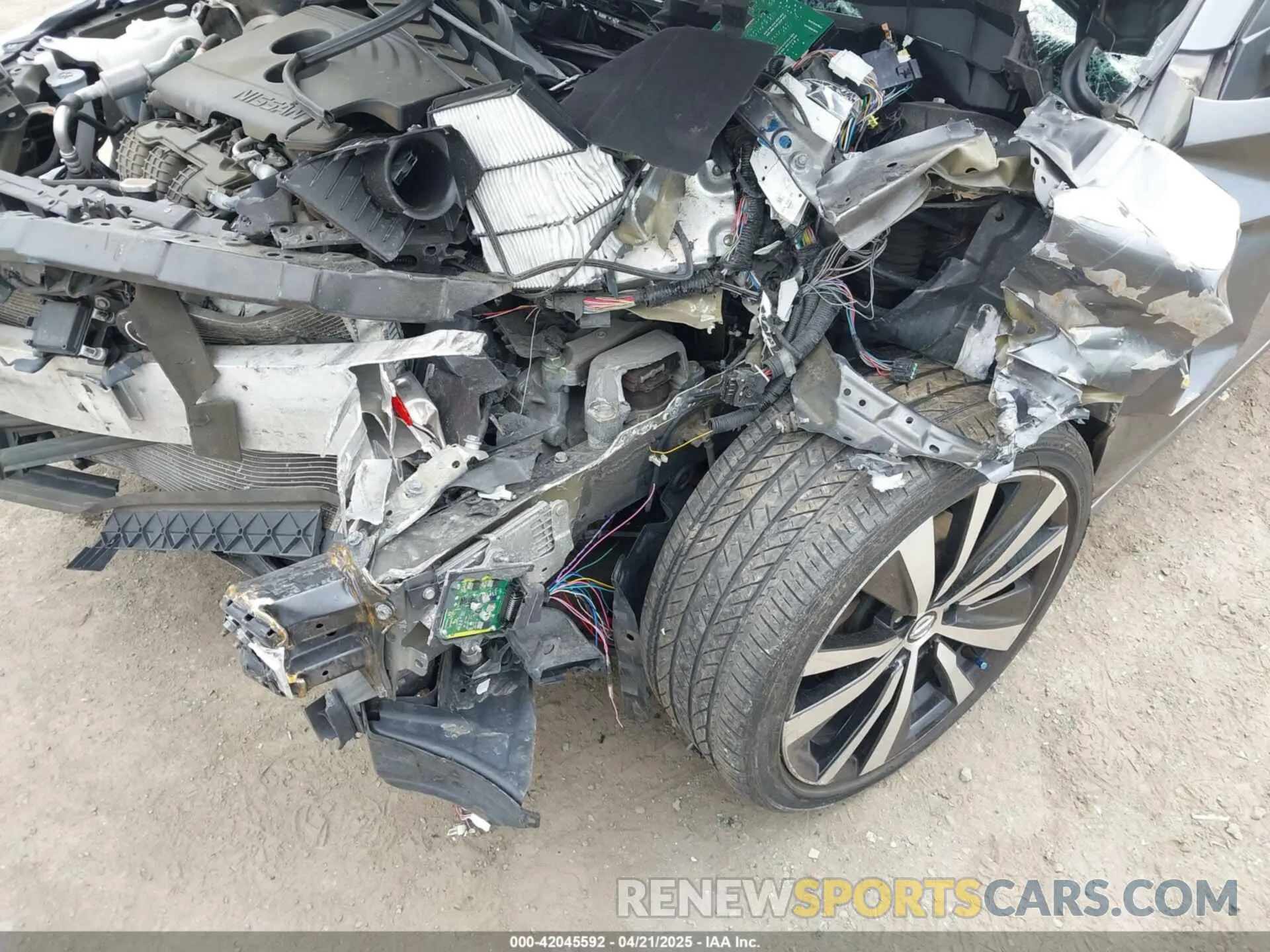 6 fotografías del automóvil dañado 1N4BL4CV4LN310602 NISSAN ALTIMA 2020