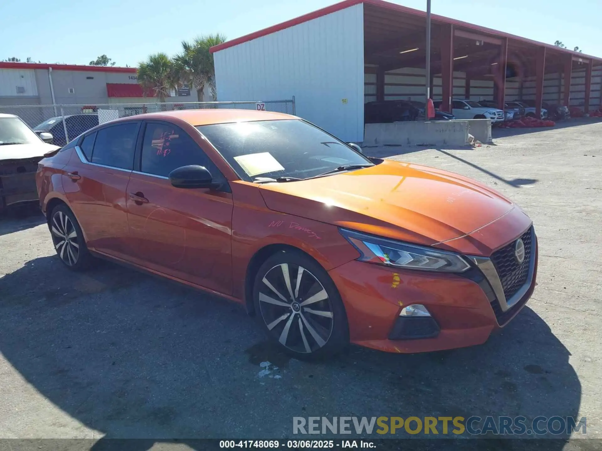 1 fotografías del automóvil dañado 1N4BL4CV5LC148894 NISSAN ALTIMA 2020