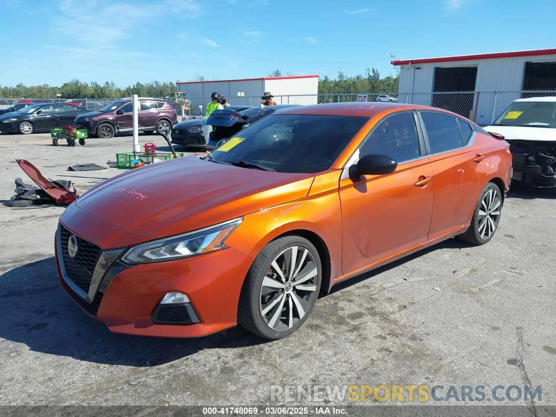 2 fotografías del automóvil dañado 1N4BL4CV5LC148894 NISSAN ALTIMA 2020