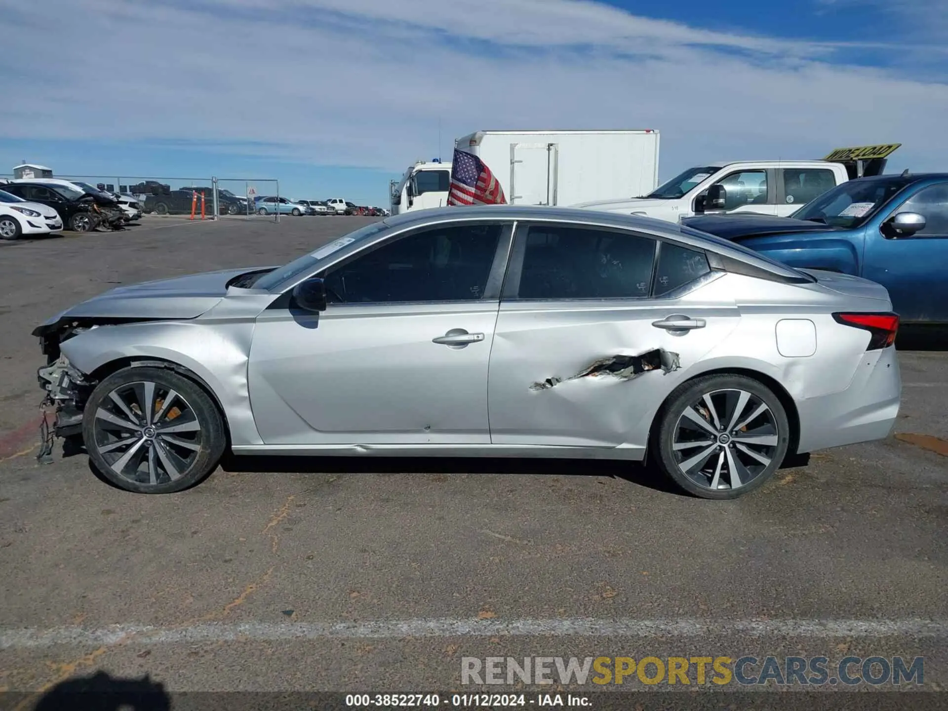 15 fotografías del automóvil dañado 1N4BL4CV5LC185427 NISSAN ALTIMA 2020