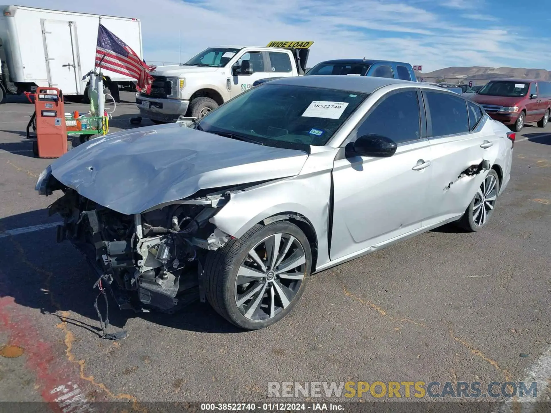2 fotografías del automóvil dañado 1N4BL4CV5LC185427 NISSAN ALTIMA 2020