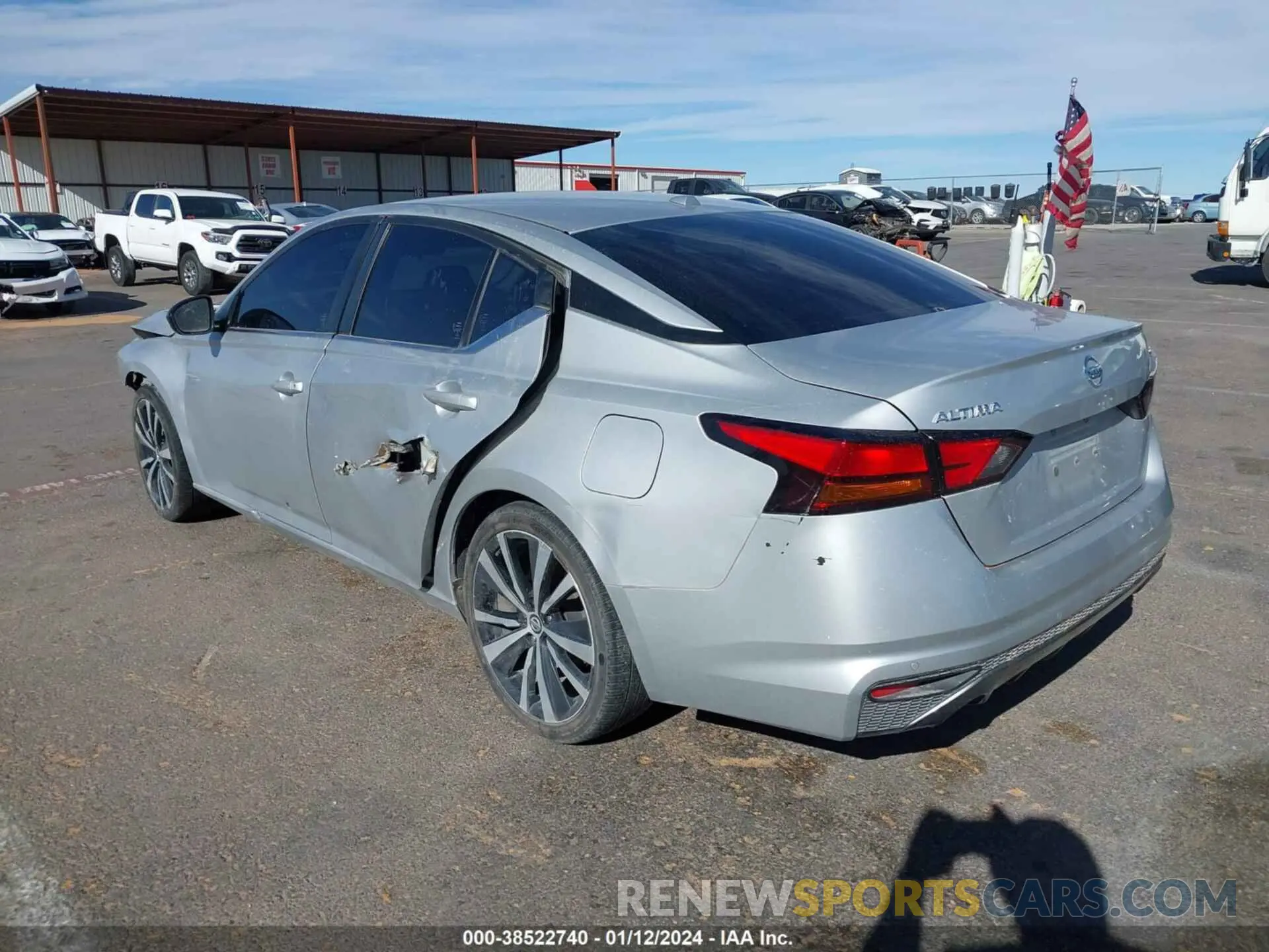 3 fotografías del automóvil dañado 1N4BL4CV5LC185427 NISSAN ALTIMA 2020