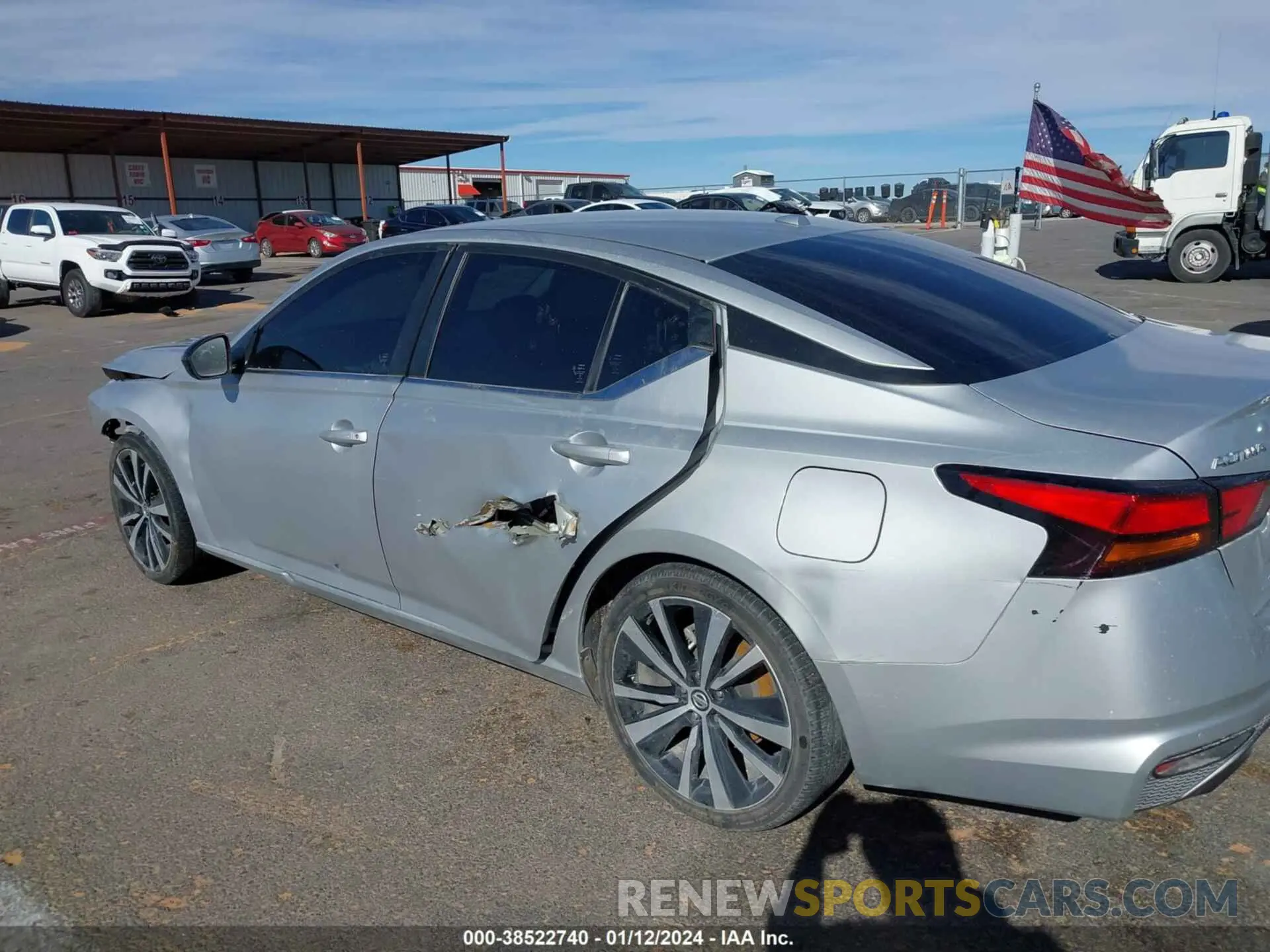 6 fotografías del automóvil dañado 1N4BL4CV5LC185427 NISSAN ALTIMA 2020