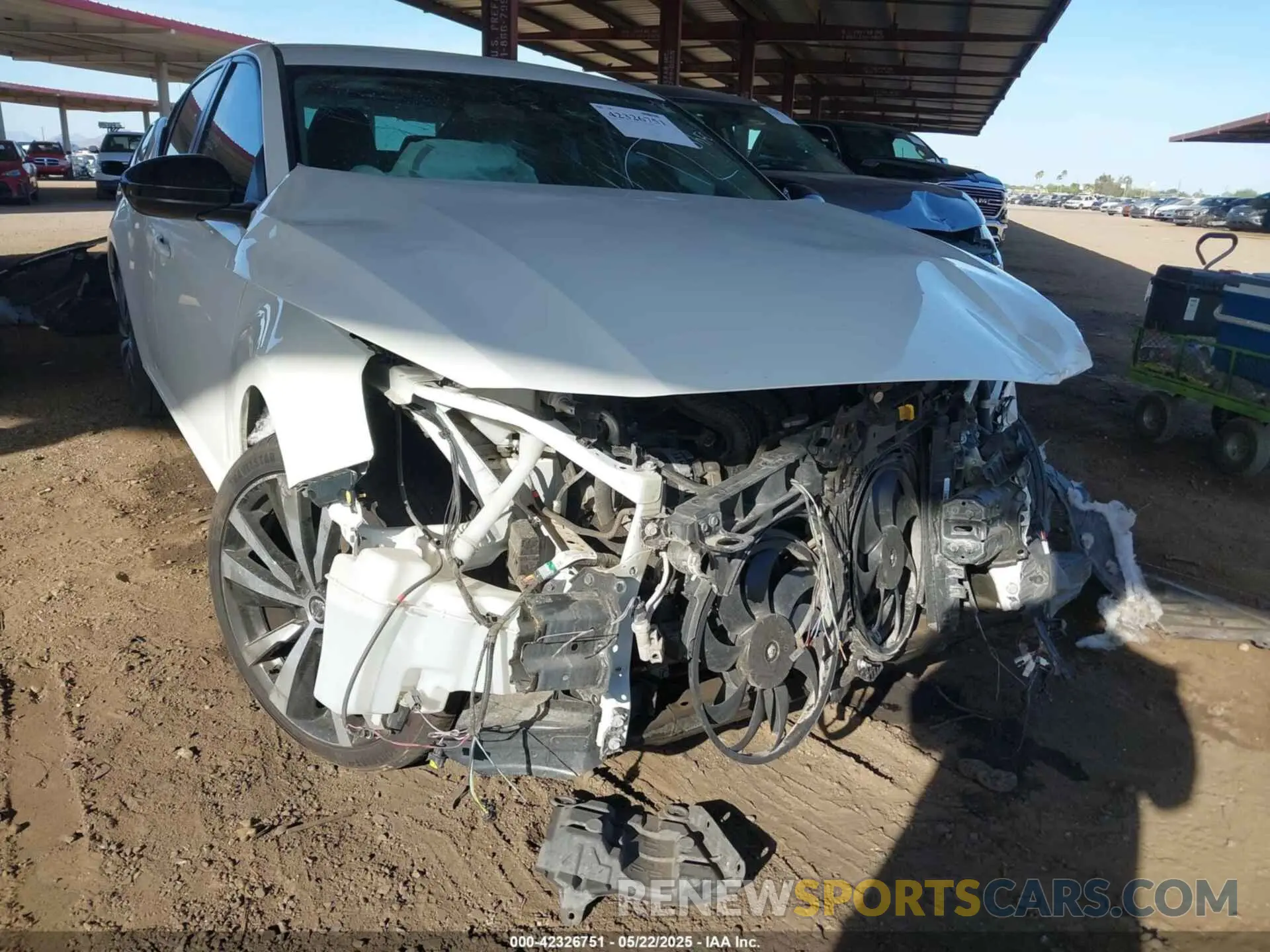 6 fotografías del automóvil dañado 1N4BL4CV5LC202100 NISSAN ALTIMA 2020