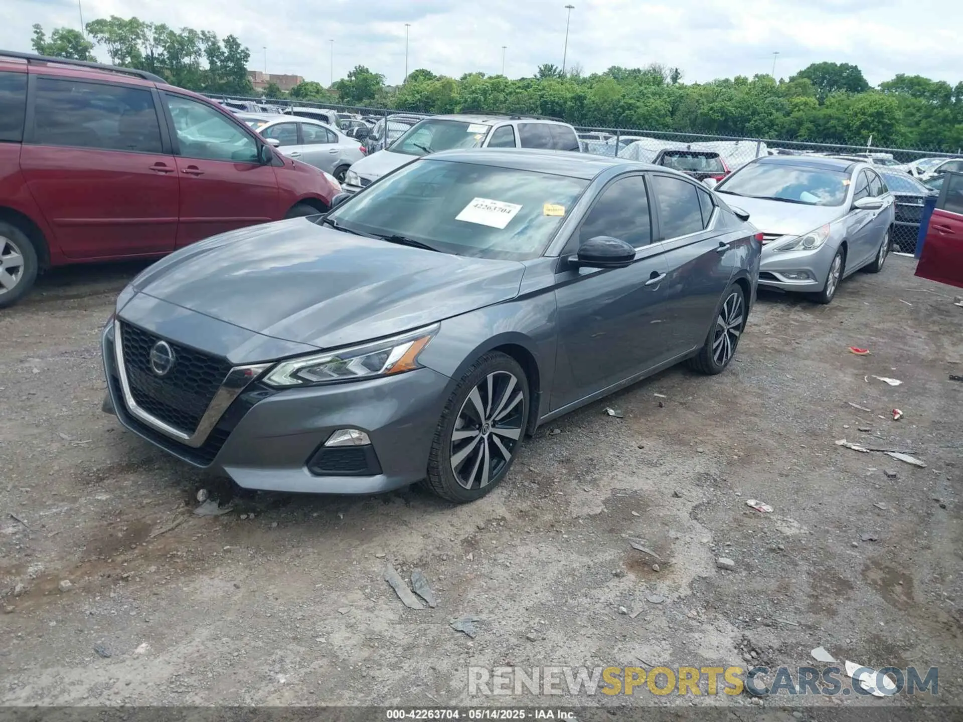 2 fotografías del automóvil dañado 1N4BL4CV6LC112163 NISSAN ALTIMA 2020