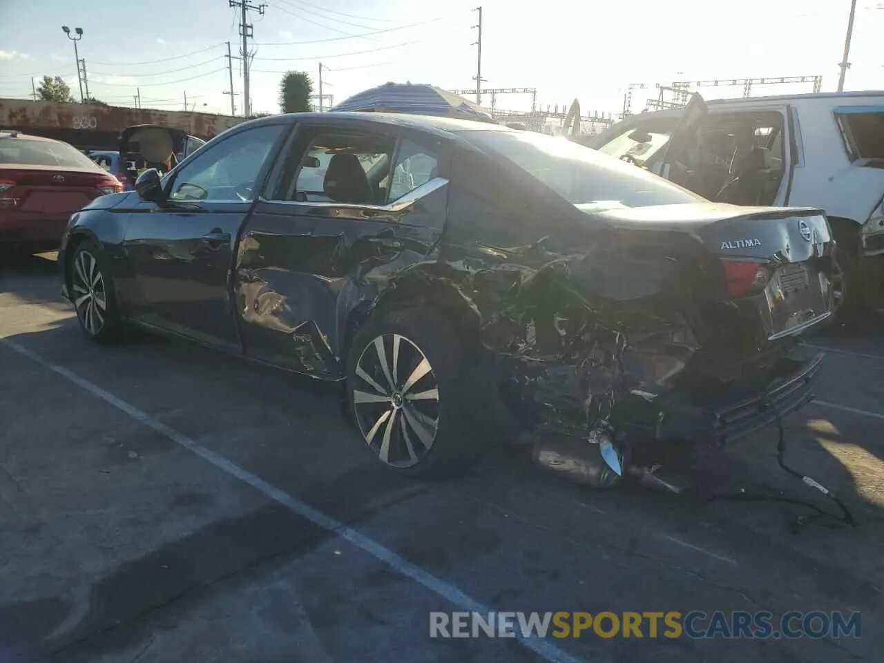 2 fotografías del automóvil dañado 1N4BL4CV6LC128377 NISSAN ALTIMA 2020