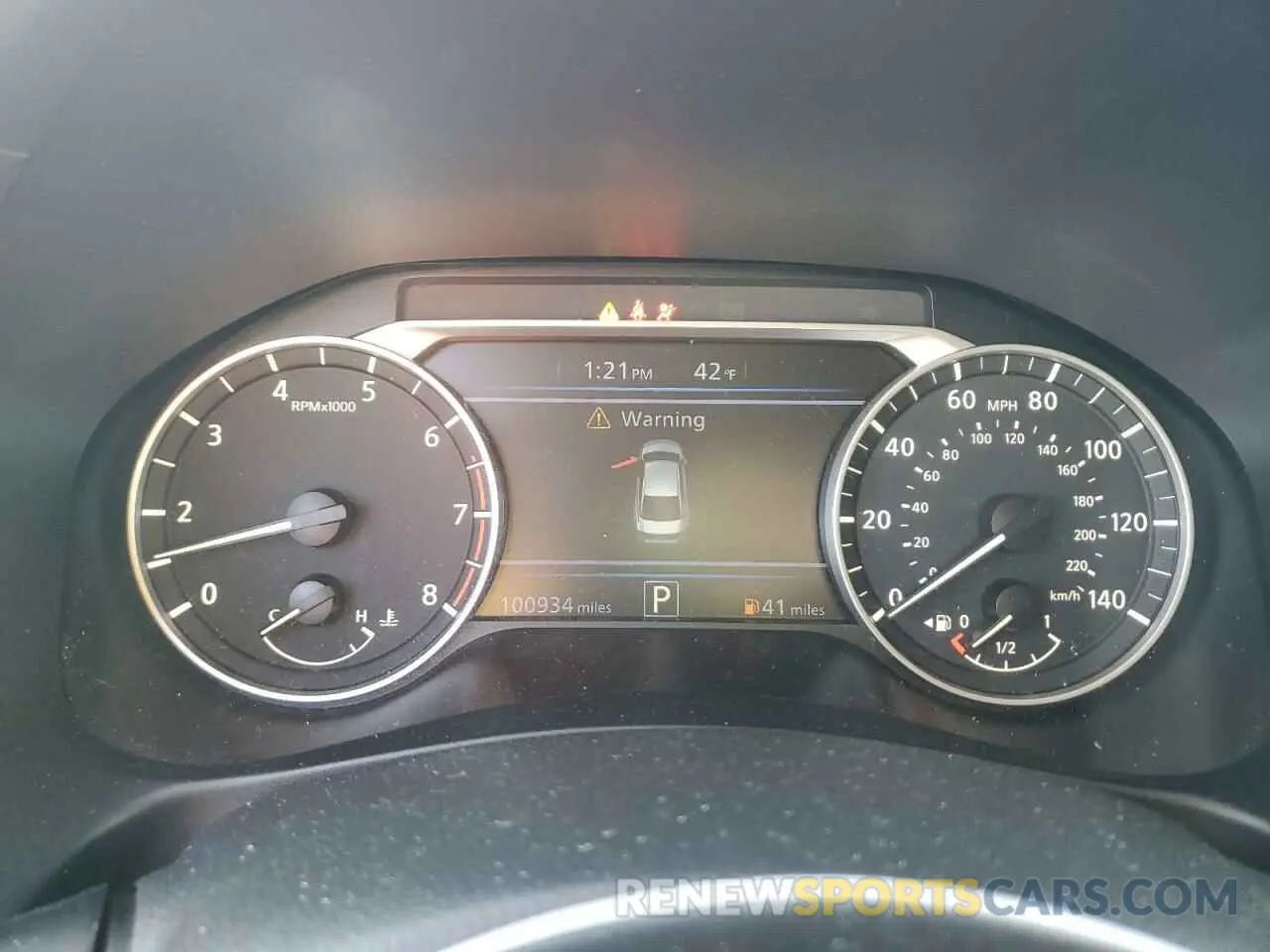 9 fotografías del automóvil dañado 1N4BL4CV6LC130596 NISSAN ALTIMA 2020