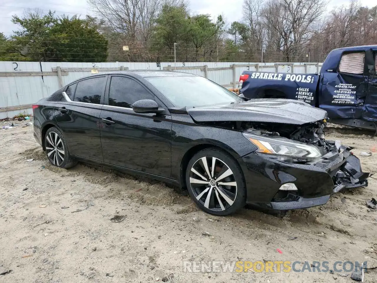 4 fotografías del automóvil dañado 1N4BL4CV6LC229001 NISSAN ALTIMA 2020