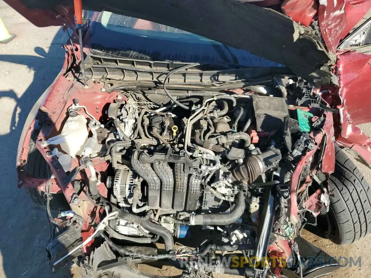 12 fotografías del automóvil dañado 1N4BL4CV6LN307555 NISSAN ALTIMA 2020