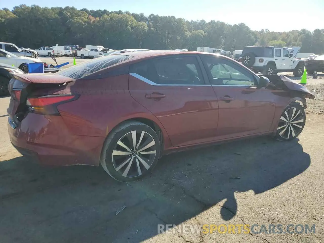 3 fotografías del automóvil dañado 1N4BL4CV6LN307555 NISSAN ALTIMA 2020