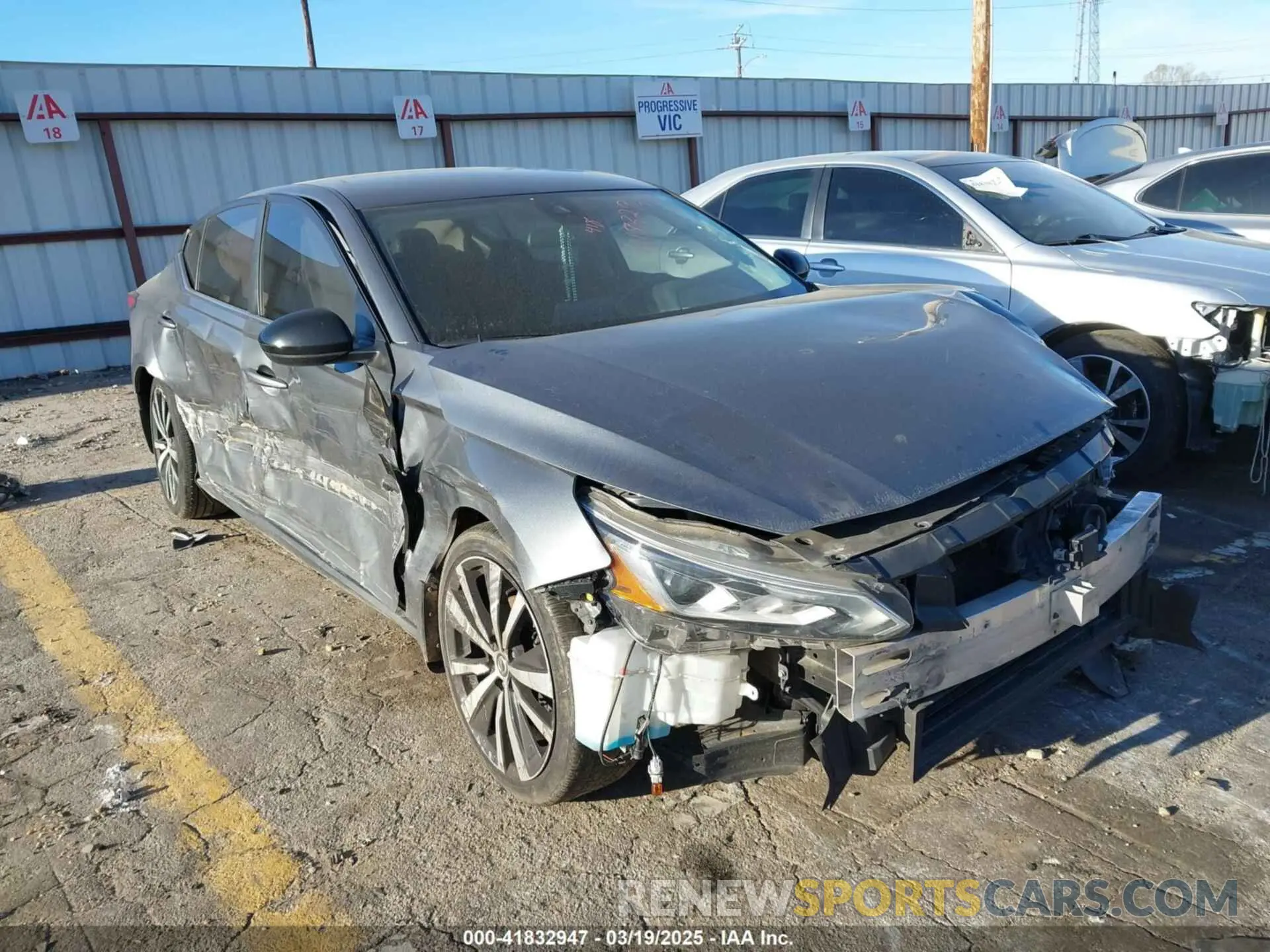 1 fotografías del automóvil dañado 1N4BL4CV7LC120885 NISSAN ALTIMA 2020