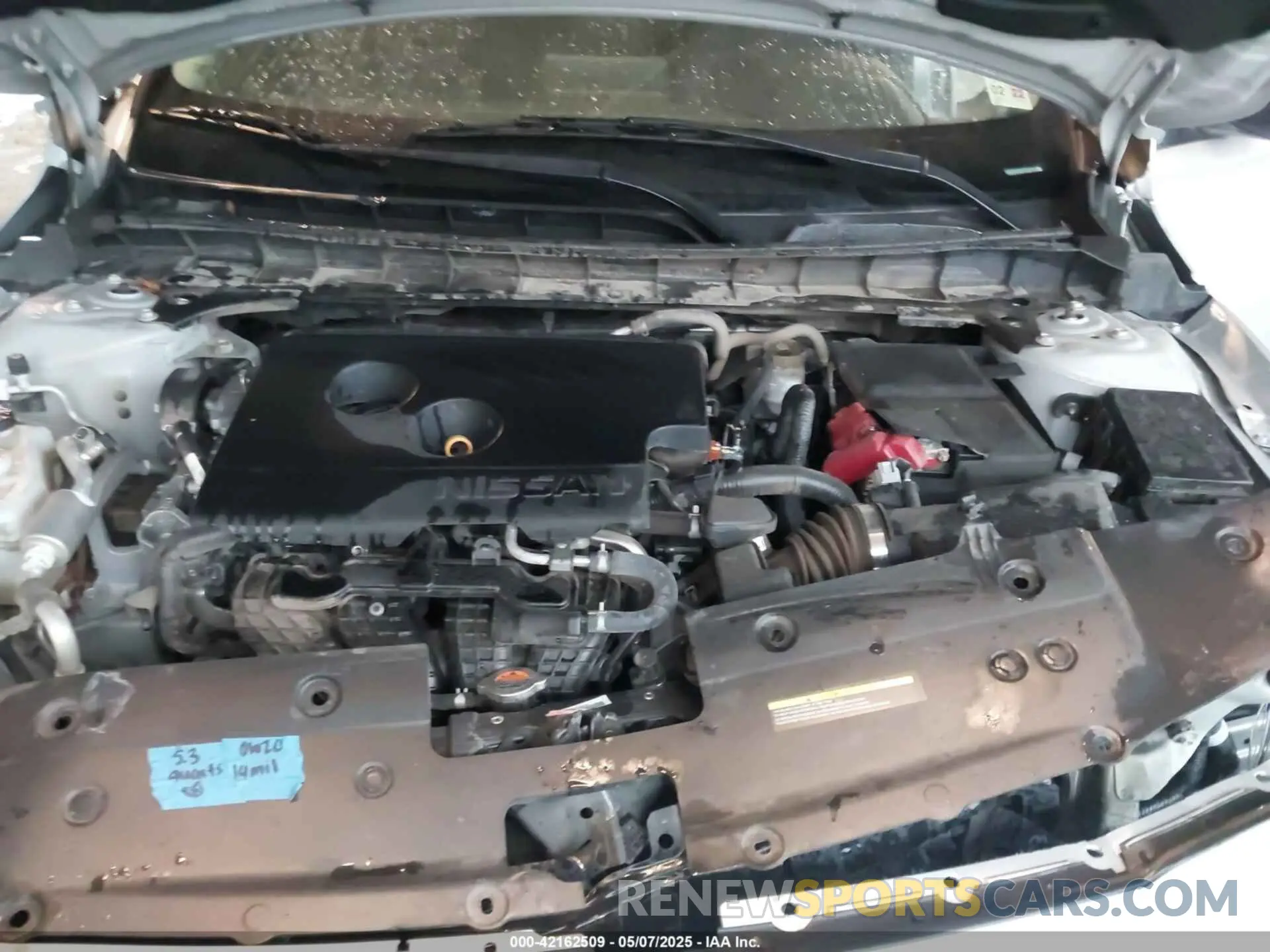 10 fotografías del automóvil dañado 1N4BL4CV7LC132017 NISSAN ALTIMA 2020