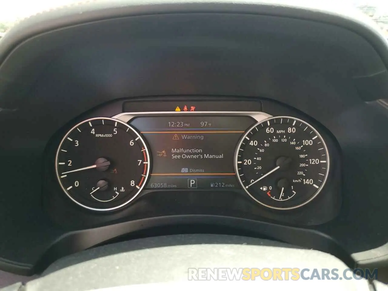 9 fotografías del automóvil dañado 1N4BL4CV7LC275131 NISSAN ALTIMA 2020