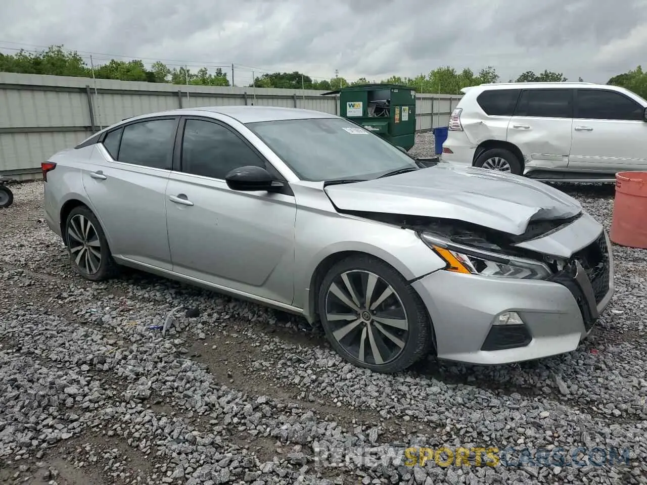 4 fotografías del automóvil dañado 1N4BL4CV7LN312814 NISSAN ALTIMA 2020