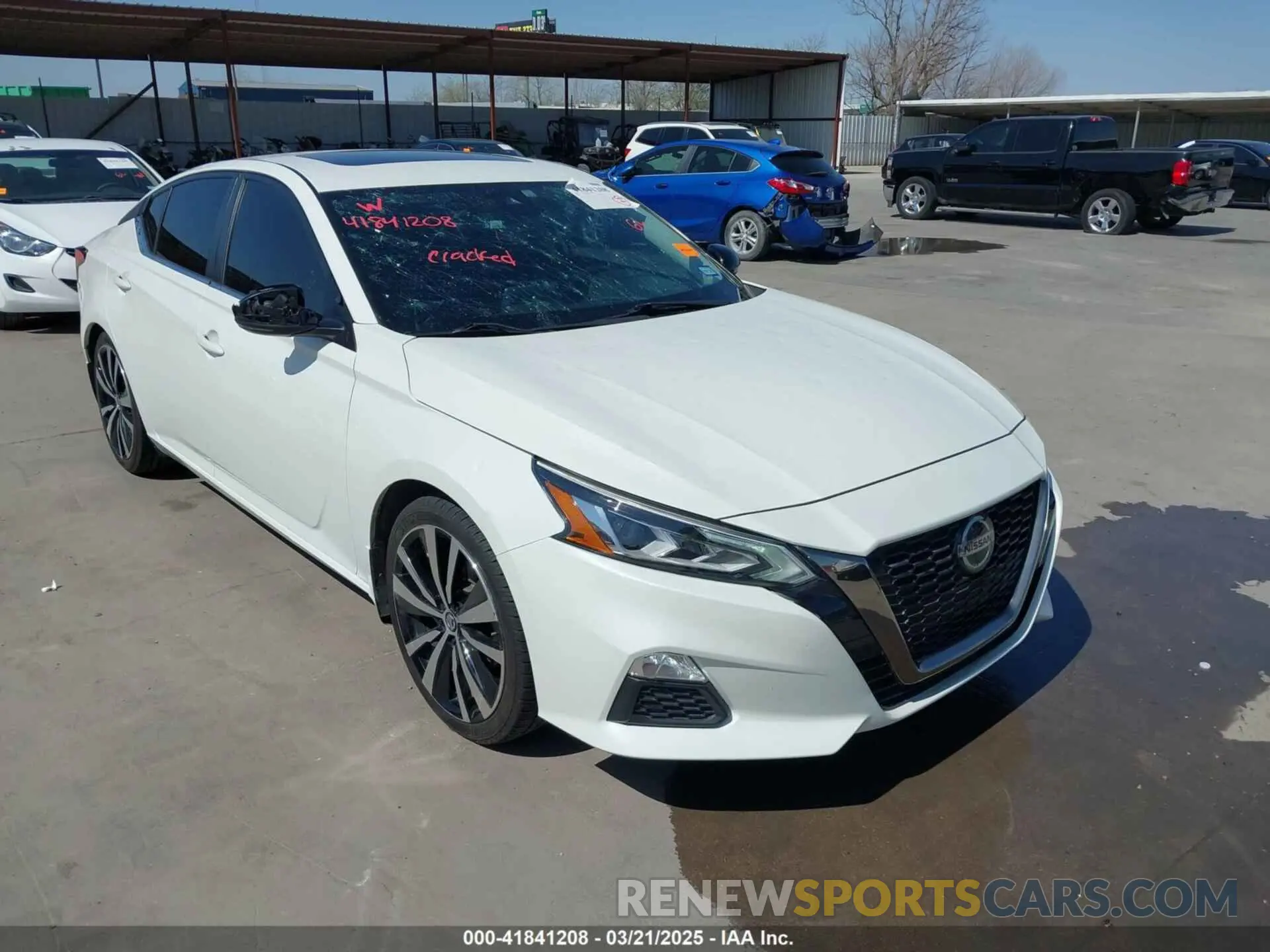1 fotografías del automóvil dañado 1N4BL4CV7LN321674 NISSAN ALTIMA 2020