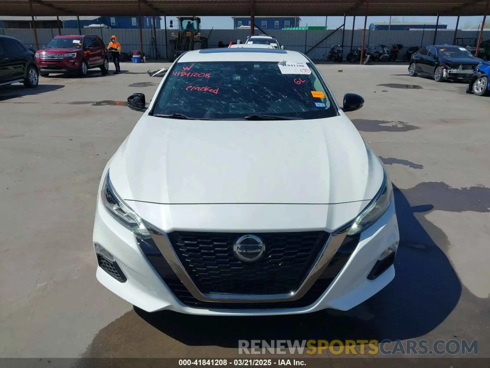 12 fotografías del automóvil dañado 1N4BL4CV7LN321674 NISSAN ALTIMA 2020