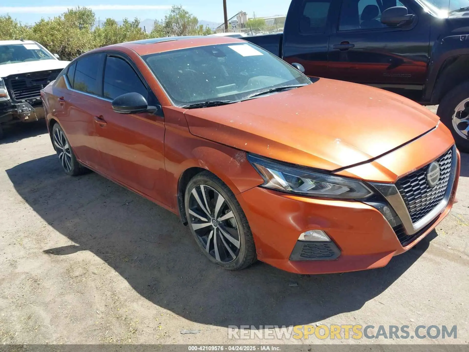 1 fotografías del automóvil dañado 1N4BL4CV8LC138070 NISSAN ALTIMA 2020