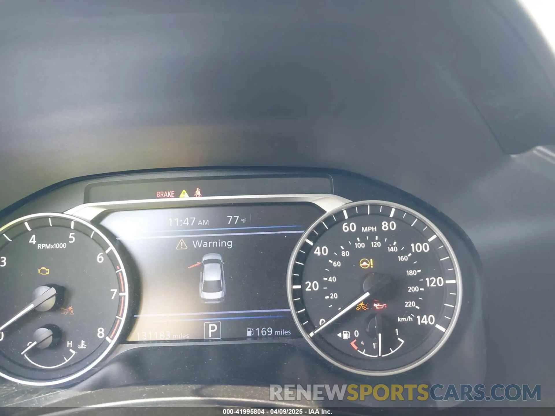 7 fotografías del automóvil dañado 1N4BL4CV8LC183705 NISSAN ALTIMA 2020