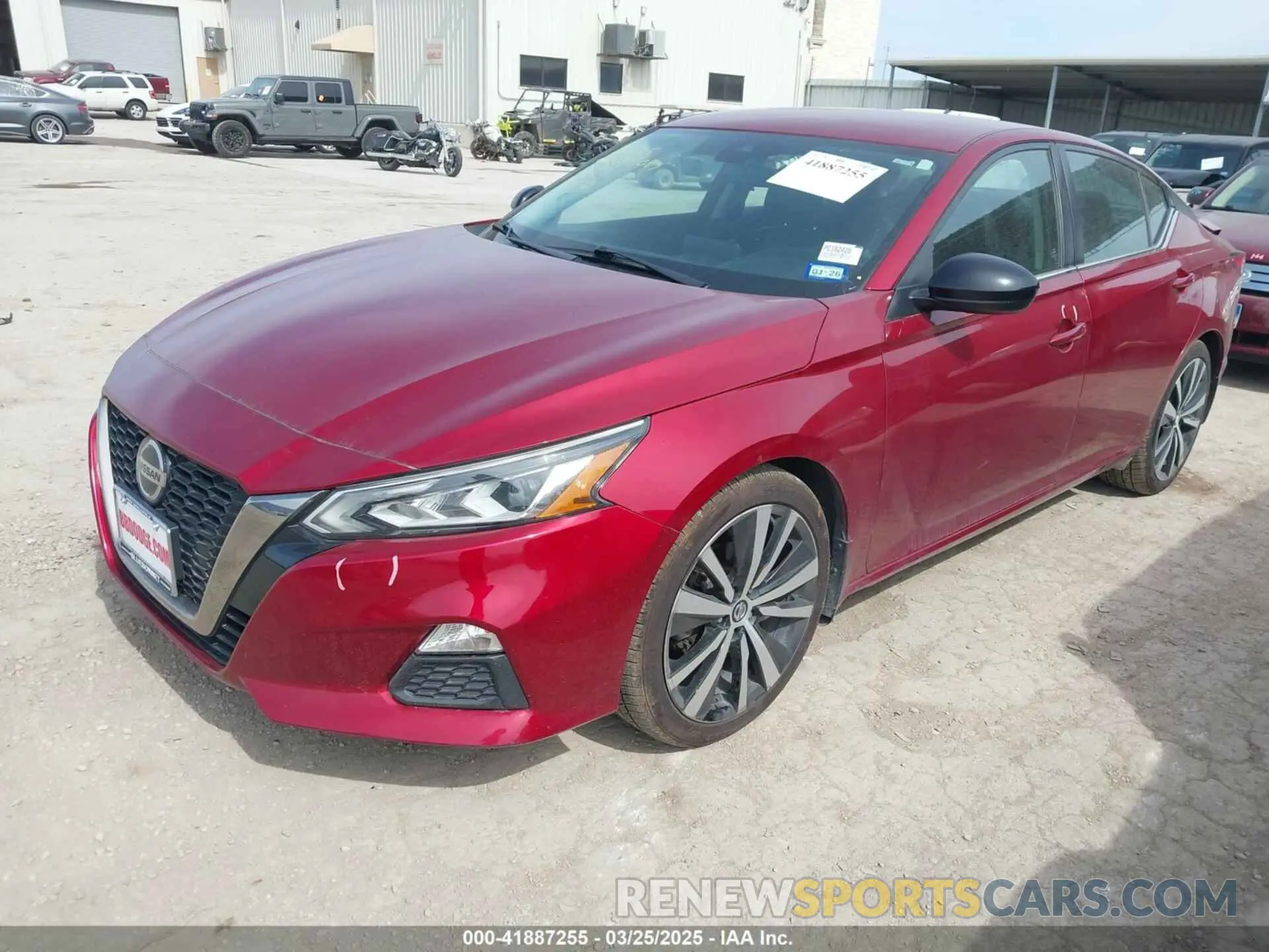 2 fotografías del automóvil dañado 1N4BL4CV9LC162426 NISSAN ALTIMA 2020