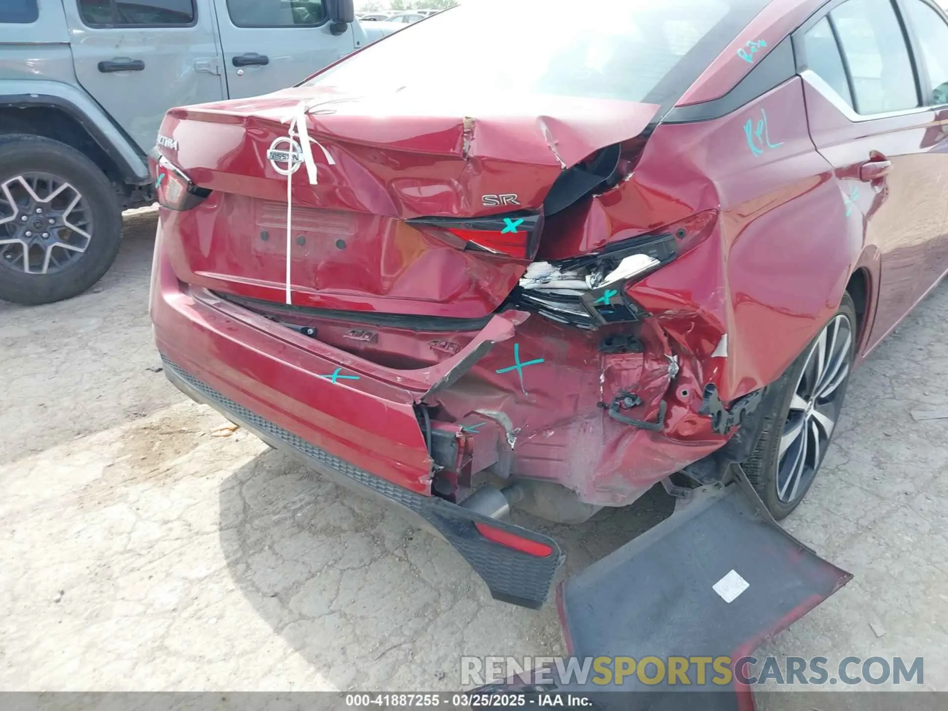 6 fotografías del automóvil dañado 1N4BL4CV9LC162426 NISSAN ALTIMA 2020