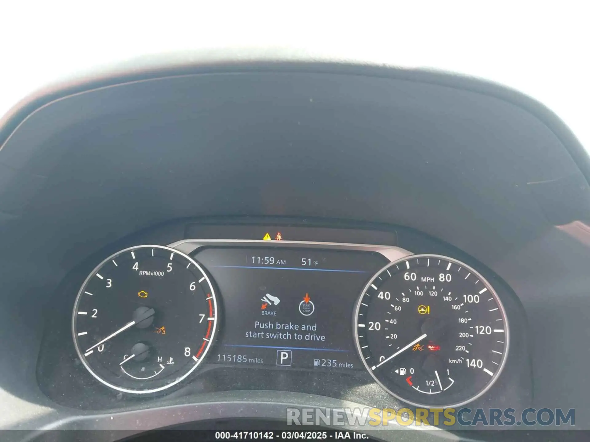 7 fotografías del automóvil dañado 1N4BL4CV9LC216579 NISSAN ALTIMA 2020