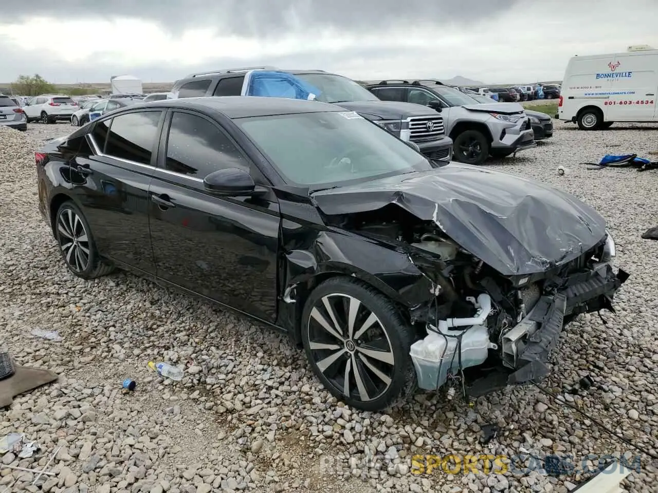 4 fotografías del automóvil dañado 1N4BL4CVXLN319241 NISSAN ALTIMA 2020