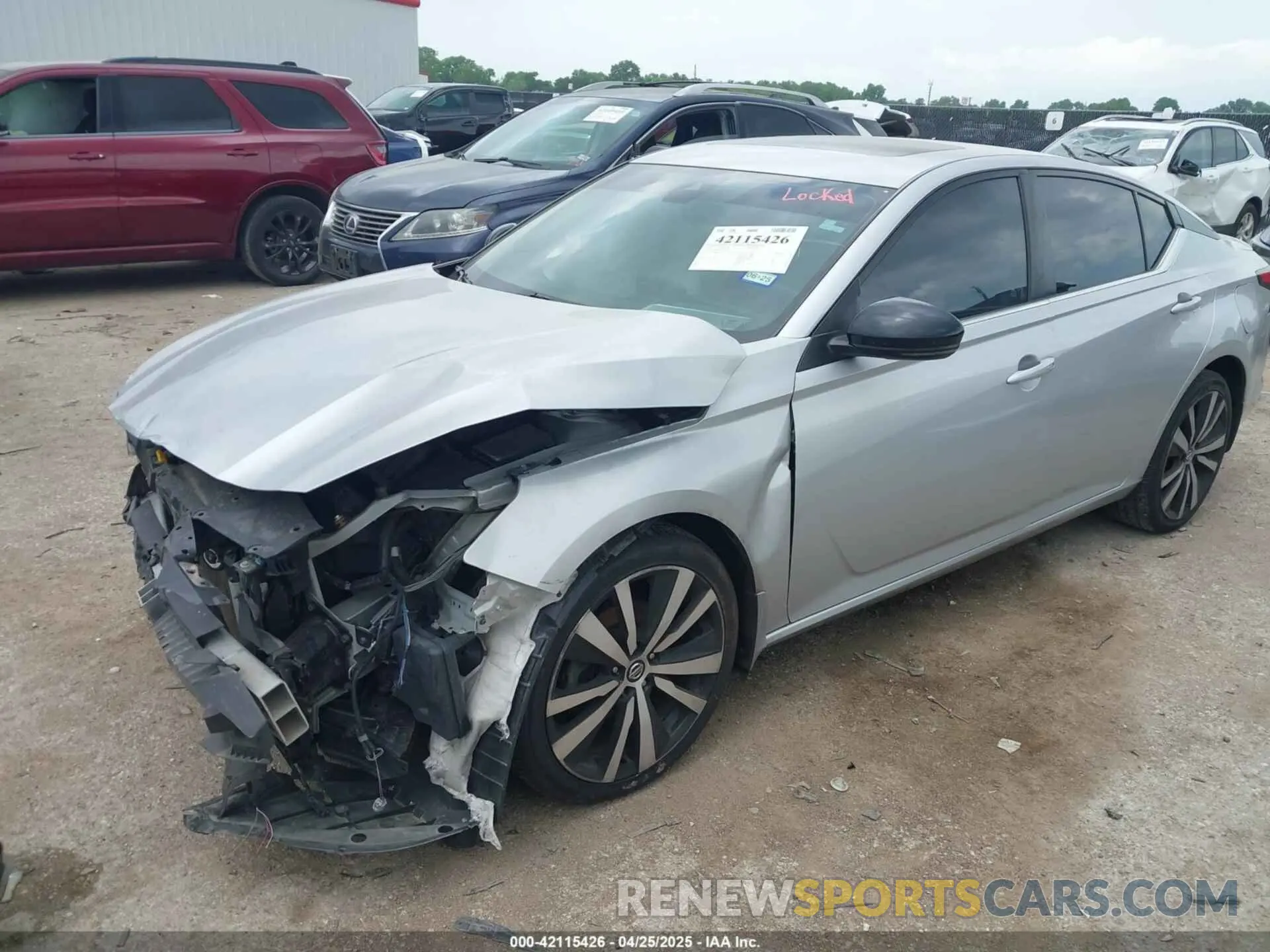 2 fotografías del automóvil dañado 1N4BL4CW1LC187930 NISSAN ALTIMA 2020
