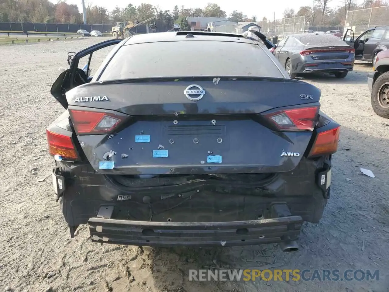 6 fotografías del automóvil dañado 1N4BL4CW4LC113837 NISSAN ALTIMA 2020