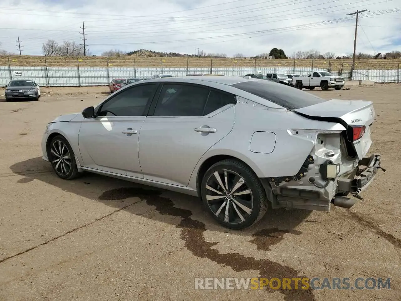 2 fotografías del automóvil dañado 1N4BL4CW4LN314710 NISSAN ALTIMA 2020