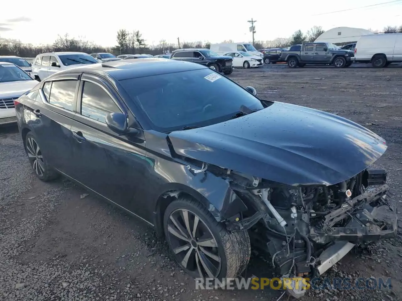 8 fotografías del automóvil dañado 1N4BL4CW6LC186823 NISSAN ALTIMA 2020