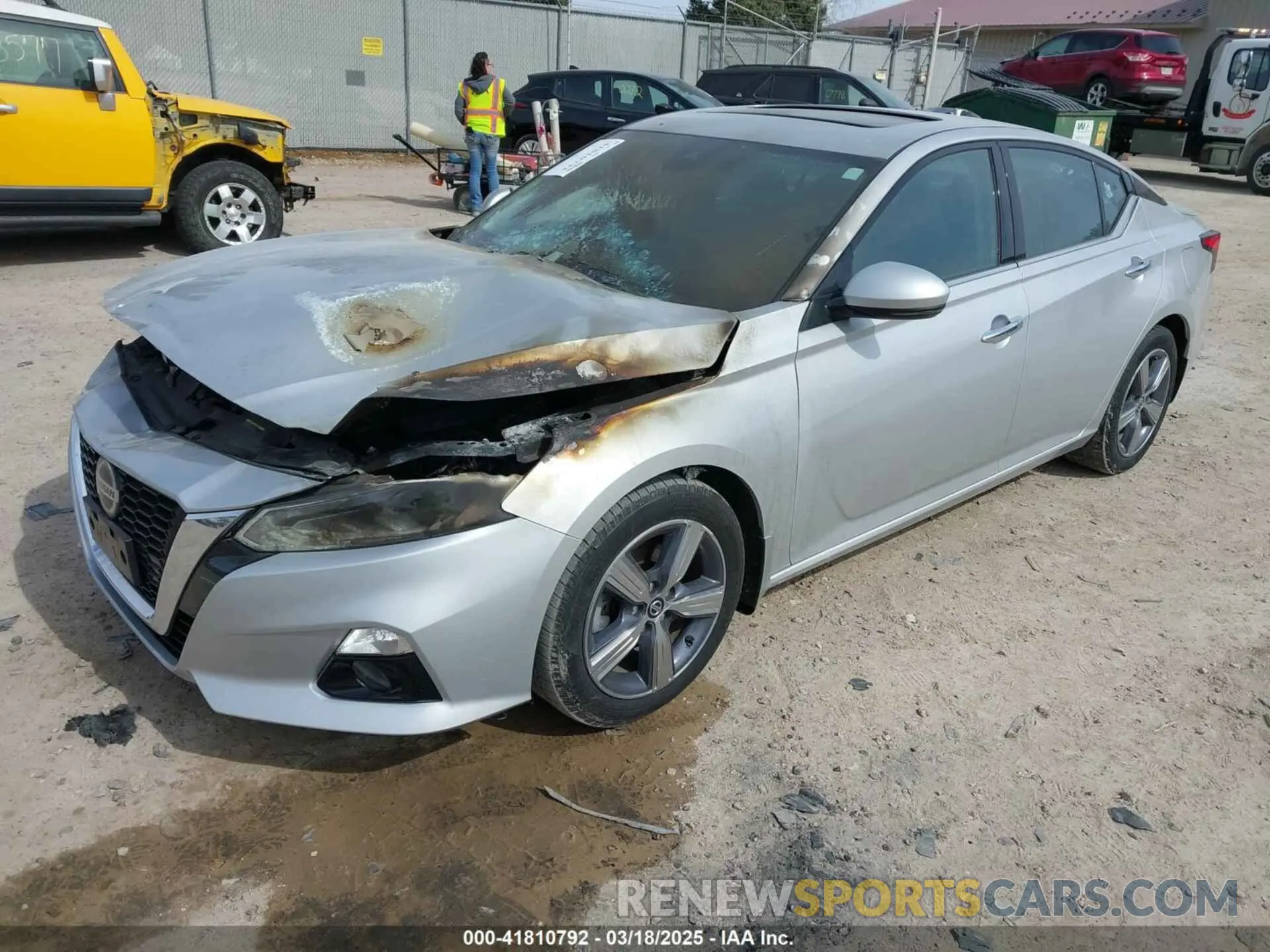 2 fotografías del automóvil dañado 1N4BL4DV0LC286311 NISSAN ALTIMA 2020