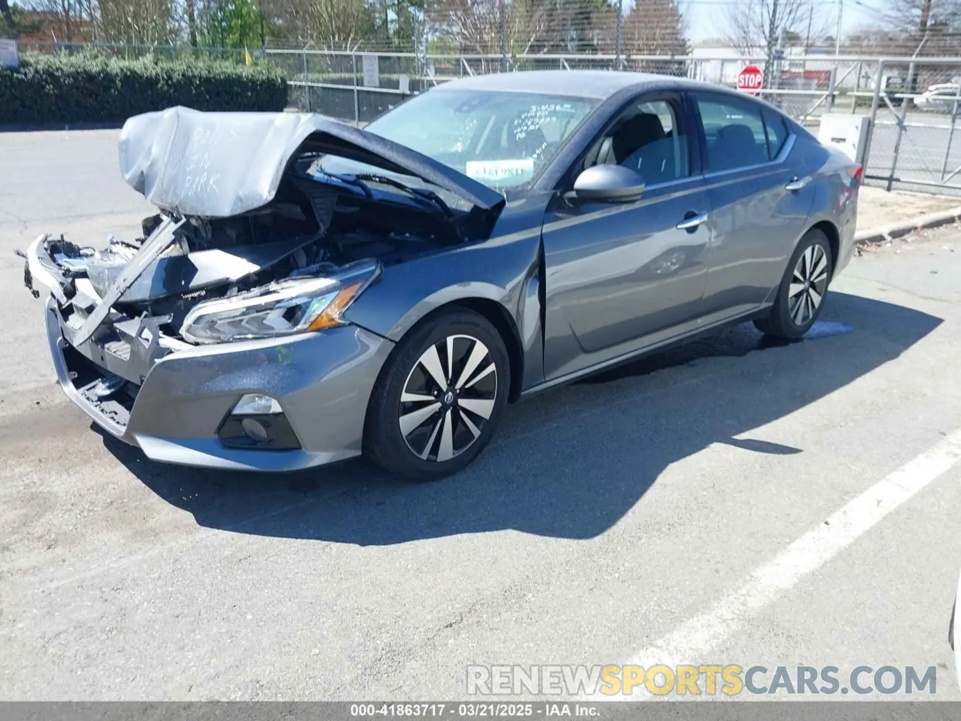 2 fotografías del automóvil dañado 1N4BL4DV4LC167077 NISSAN ALTIMA 2020