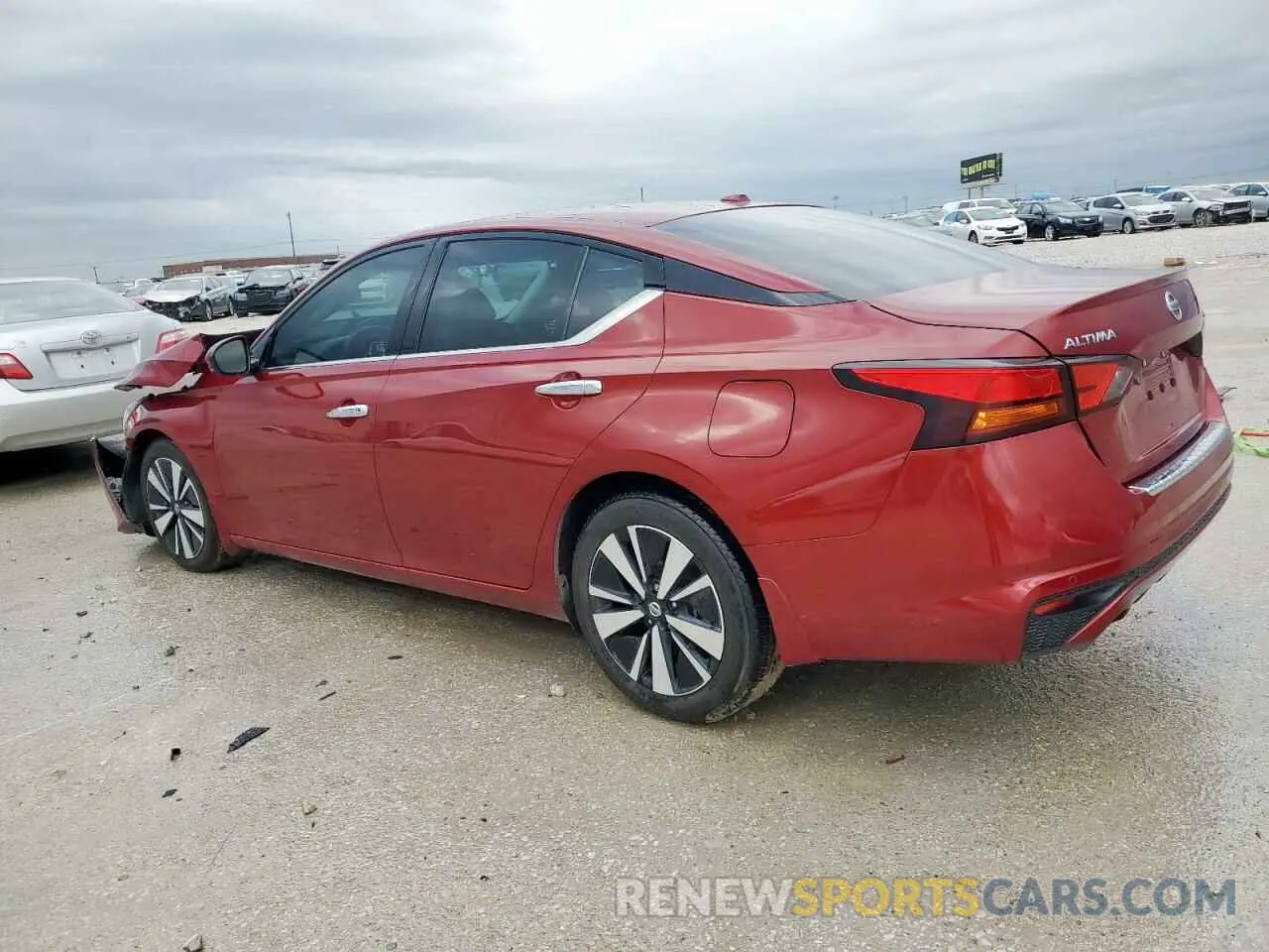 2 fotografías del automóvil dañado 1N4BL4DV4LN323851 NISSAN ALTIMA 2020