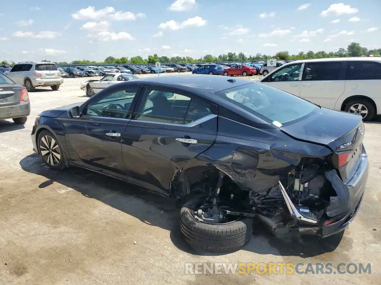 2 fotografías del automóvil dañado 1N4BL4DV7LC278206 NISSAN ALTIMA 2020