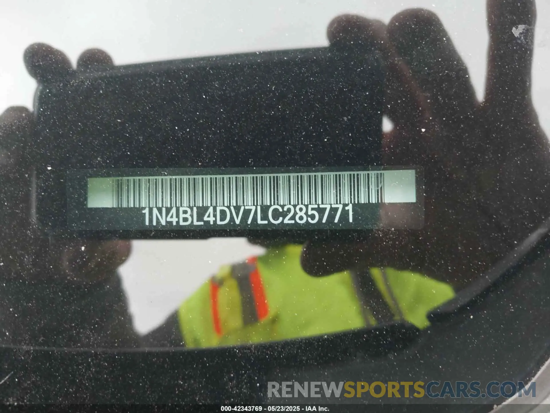 18 fotografías del automóvil dañado 1N4BL4DV7LC285771 NISSAN ALTIMA 2020