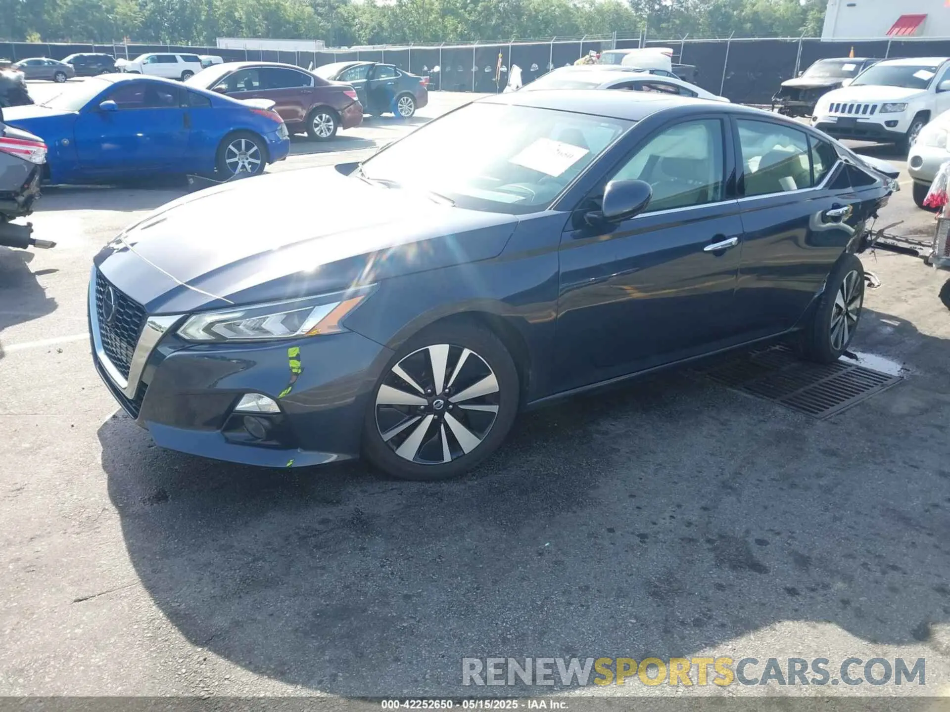 2 fotografías del automóvil dañado 1N4BL4EV5LC162873 NISSAN ALTIMA 2020