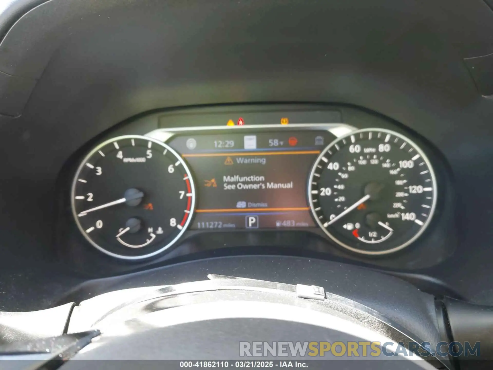 7 fotografías del automóvil dañado 1N4BL4EV9LC158647 NISSAN ALTIMA 2020