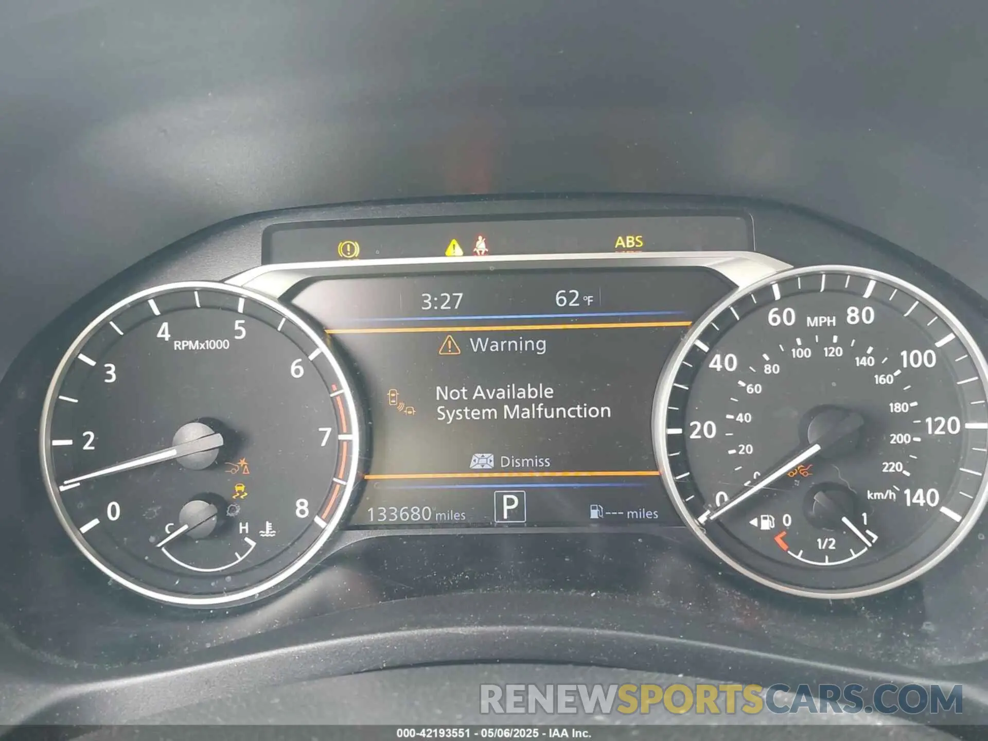 7 fotografías del automóvil dañado 1N4BL4EV9LN301603 NISSAN ALTIMA 2020