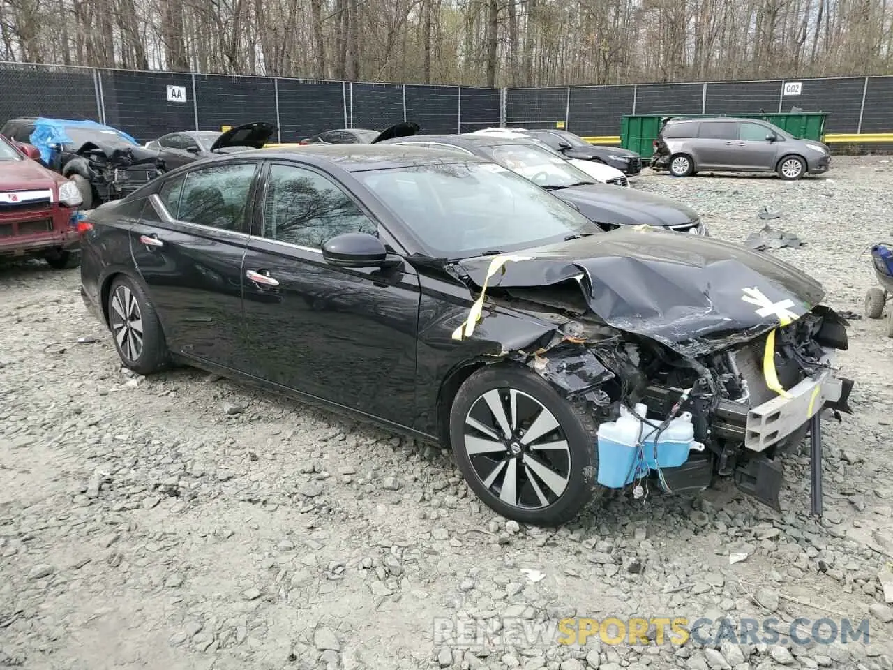 4 fotografías del automóvil dañado 1N4BL4EVXLC158978 NISSAN ALTIMA 2020