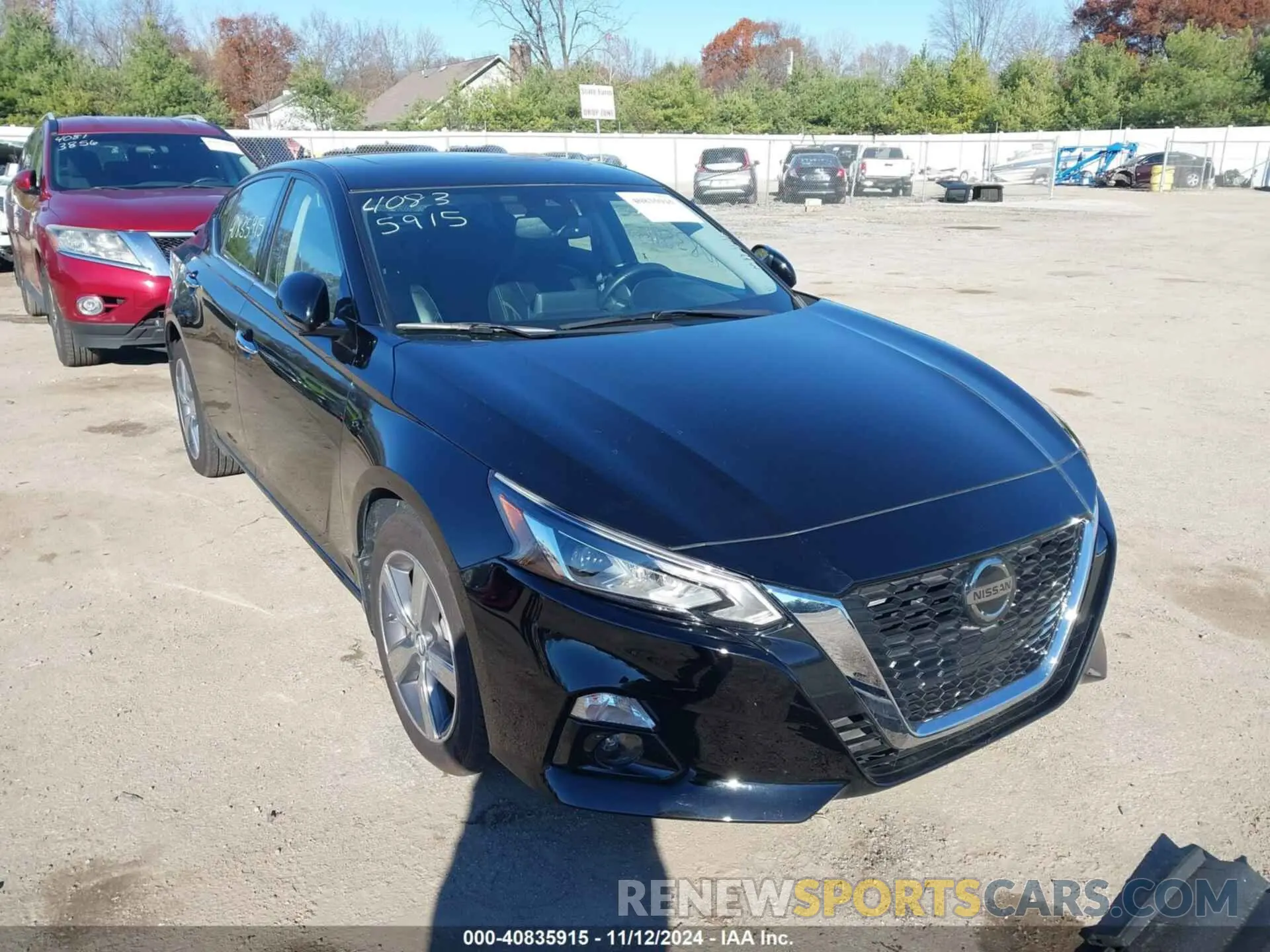 1 fotografías del automóvil dañado 1N4BL4EWXLC102435 NISSAN ALTIMA 2020