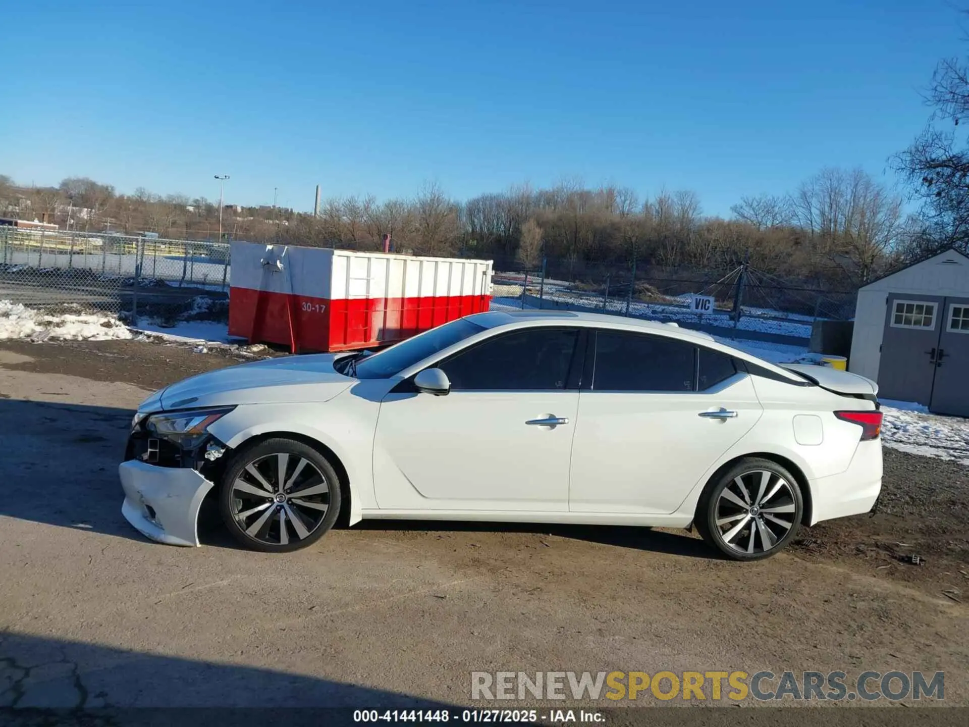 14 fotografías del automóvil dañado 1N4BL4FV3LN304396 NISSAN ALTIMA 2020