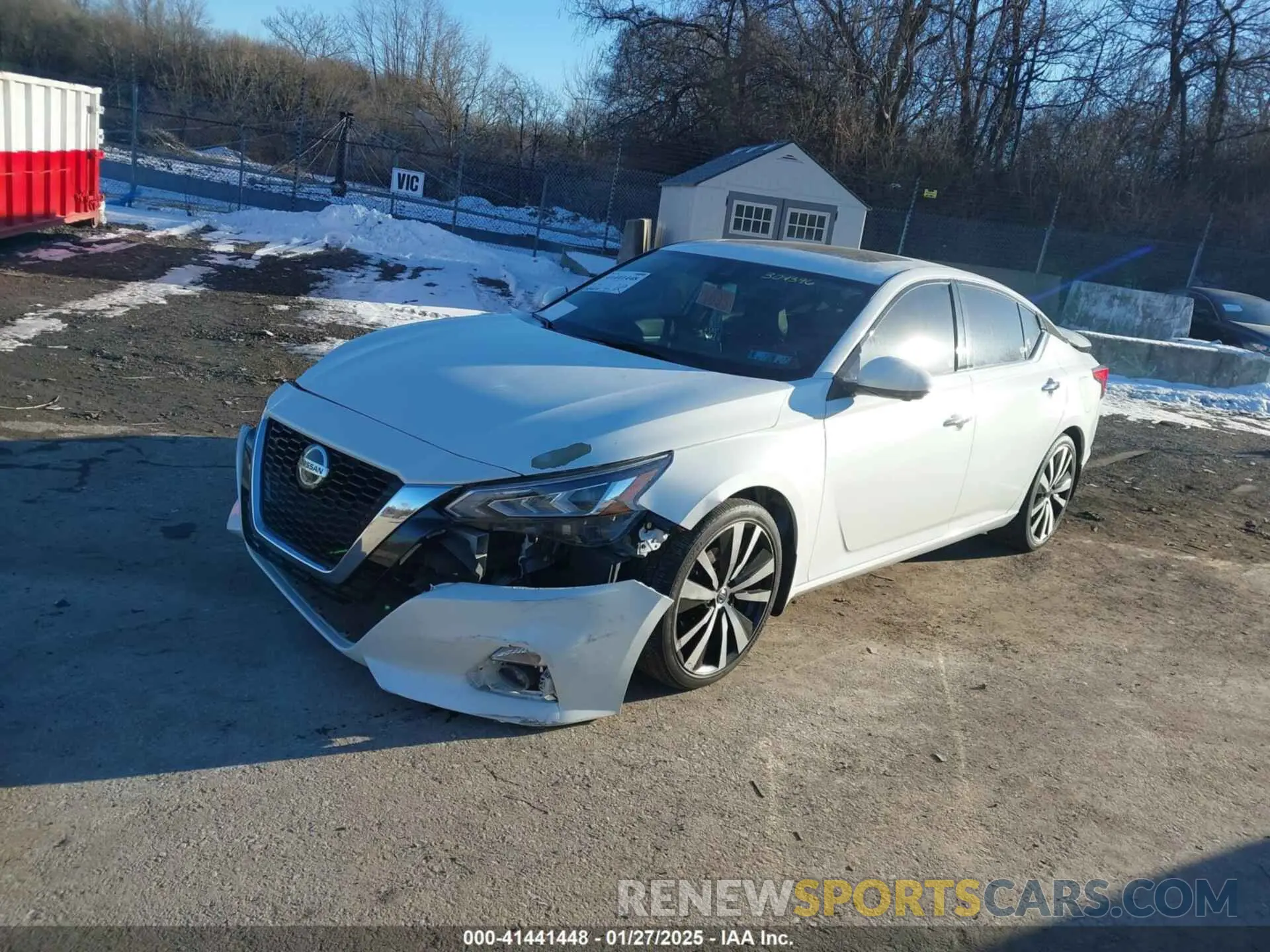2 fotografías del automóvil dañado 1N4BL4FV3LN304396 NISSAN ALTIMA 2020