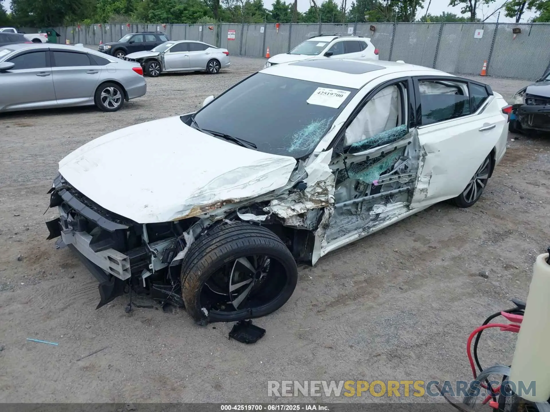 2 fotografías del automóvil dañado 1N4BL4FW5LC165859 NISSAN ALTIMA 2020